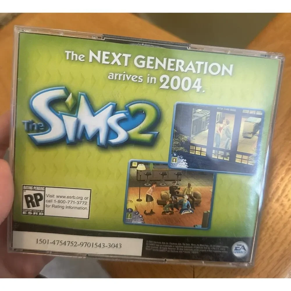 Vintage The Sims PC Game Lot Deluxe Livin’ Large Superstar Expansion Untested